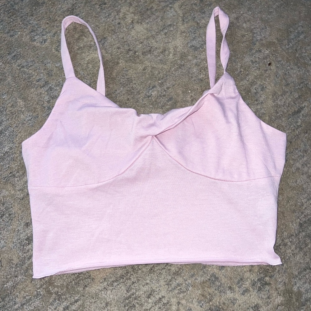 SHEIN CROSS OVER TANK TOP
